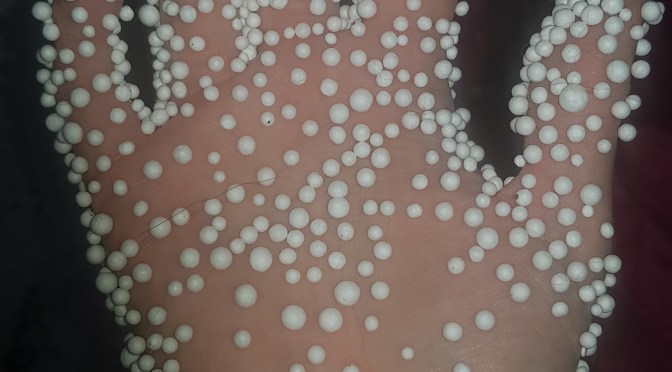 Styroporkügelchen außer Kontrolle